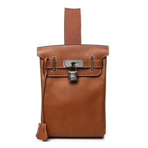 Hac A Dos PM Natural Barenia Faubourg Backpack Fauve