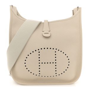 Hermès Evelyne PM bag in Clemence leather
